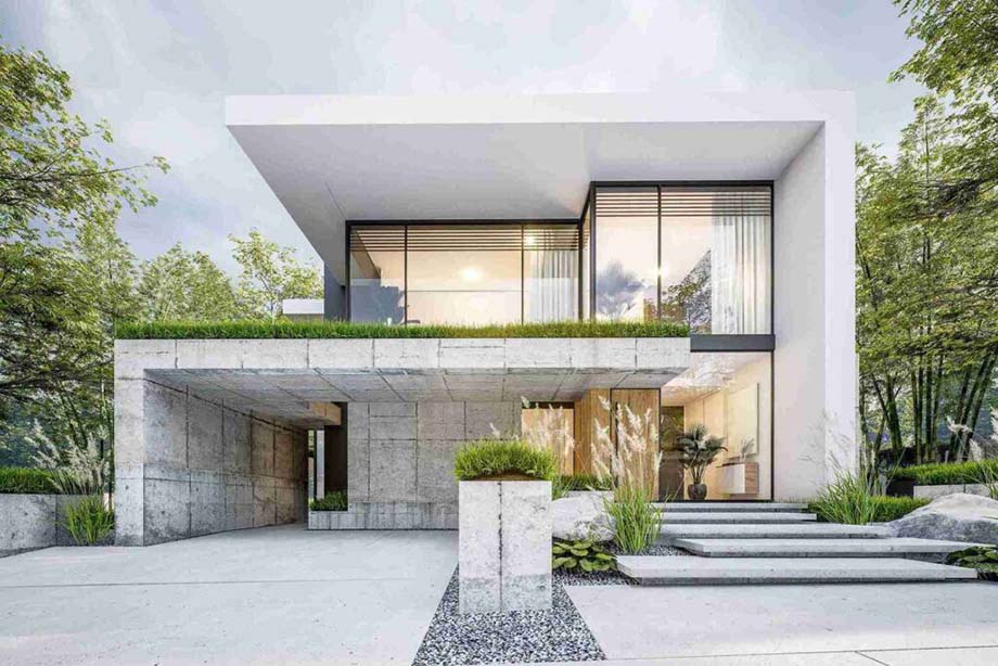Modern Home Exterior Improvement